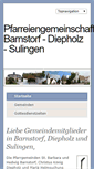 Mobile Screenshot of pg-barnstorf-diepholz-sulingen.de